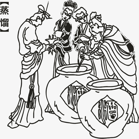 Destilación y desarrollo de la producción de Lácteos