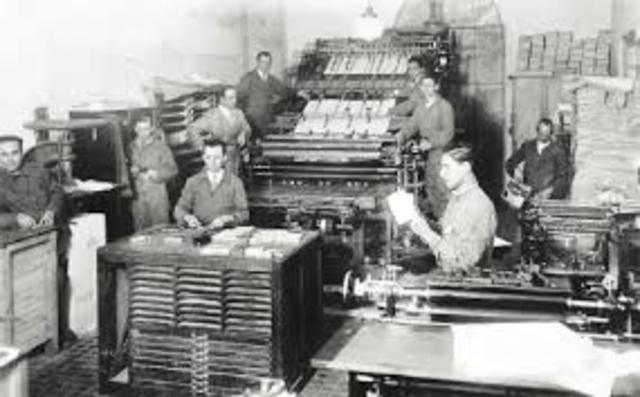 CREACIÓN DE LA IMPRENTA