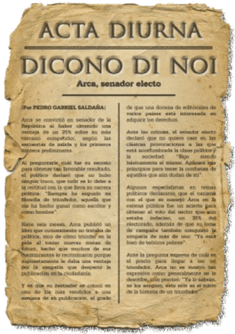 Acta Diurna in Rome (130 BC)