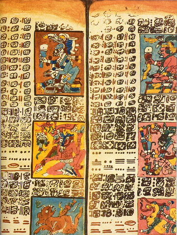 Codex in Mayan Region (5th Century)