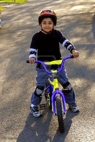 I learned how to ride a bike