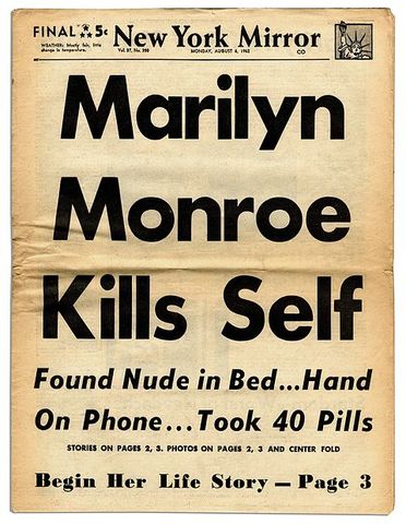 Marilyn Monroe Dies