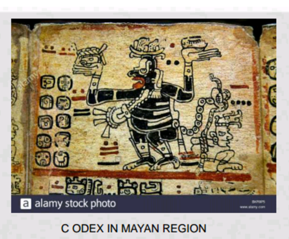 C ODEX IN MAYAN REGION