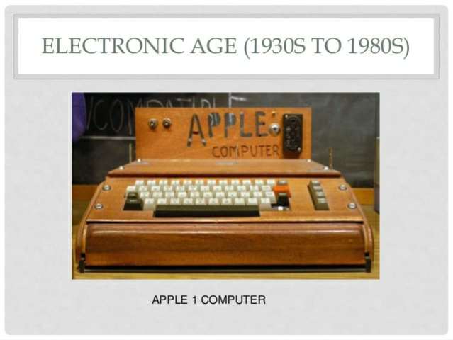 APPLE COMUTER 1