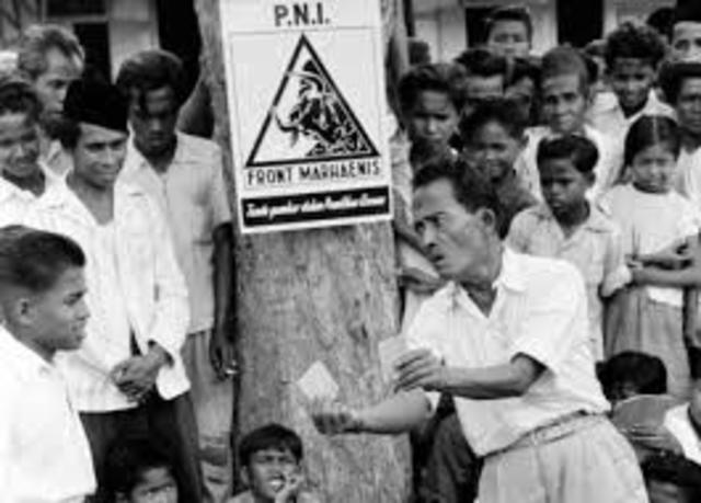 oprichting PNI door soekarno en hatta