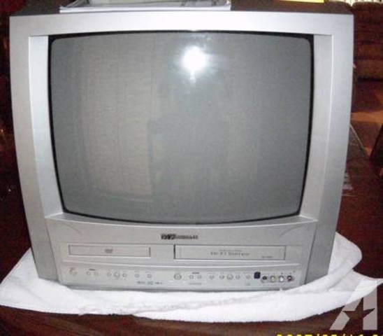 T.V. with a built in DVD