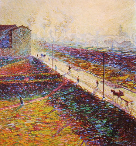 Boccioni, Il mattino