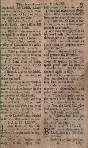 Psalters Emphasize Poetic Biblical Language