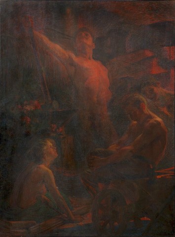 Carrà, Allegoria del lavoro