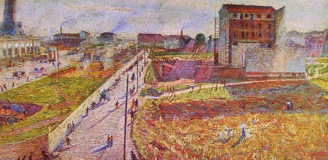 Boccioni, Officine di Porta Romana