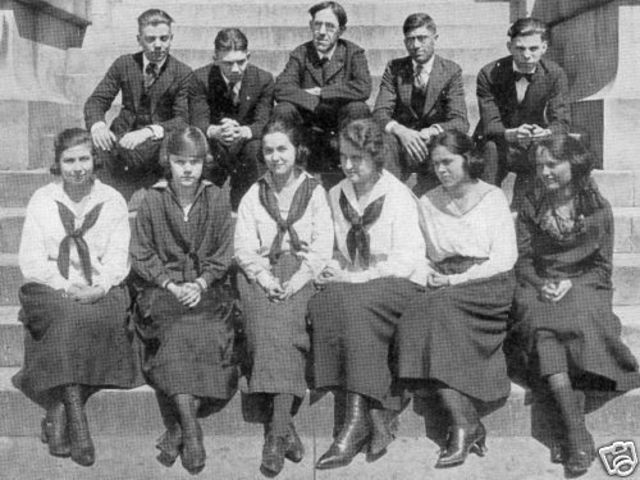 32% of American teenagers attend high school.