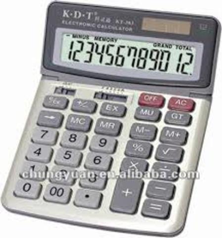 CALCULADORA ELECTRONICA