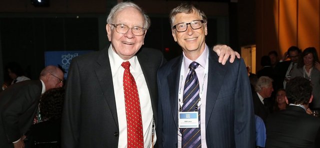 Buffett and Gates meet for the first time.