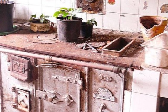 Primera cocina de hierro