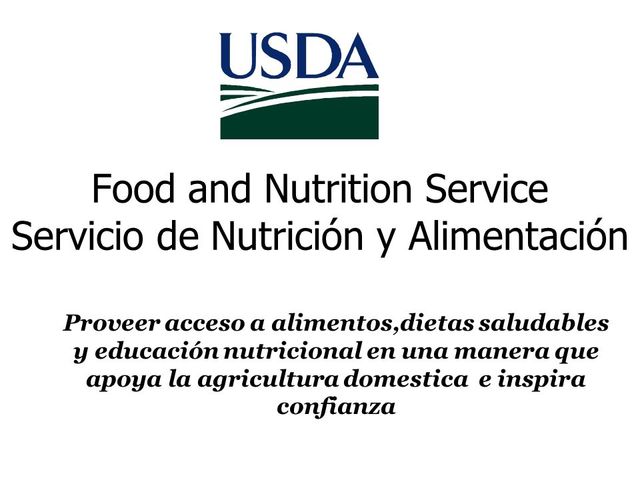 Alimentos y nutrición