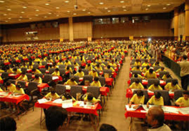 First Abacus competition