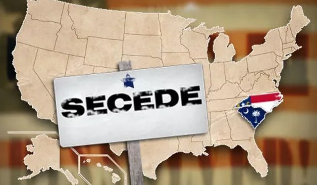 South Carolina secedes the Union