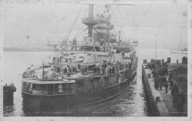 Japan verslaat de Russische vloot