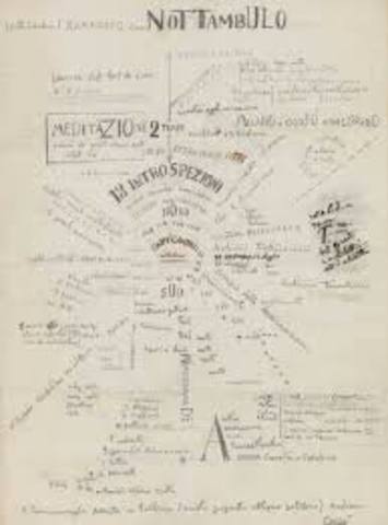 CARRÀ, Rapporto di un nottambulo milanese