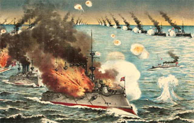 japan verslaat de russische vloot