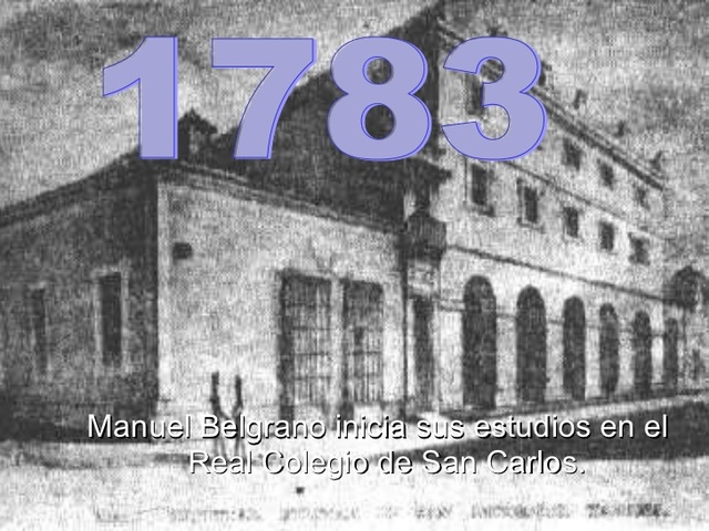 inicio de sus estudios