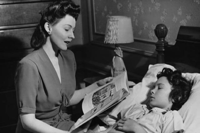 Reading to my children