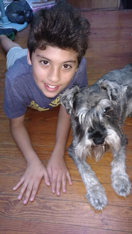 Tiene su primera mascota