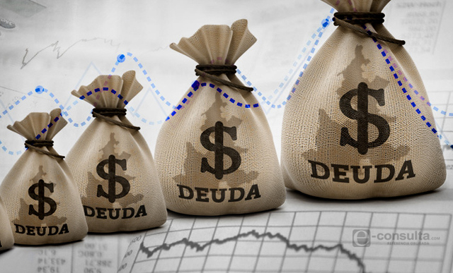 El gobierno endeudado