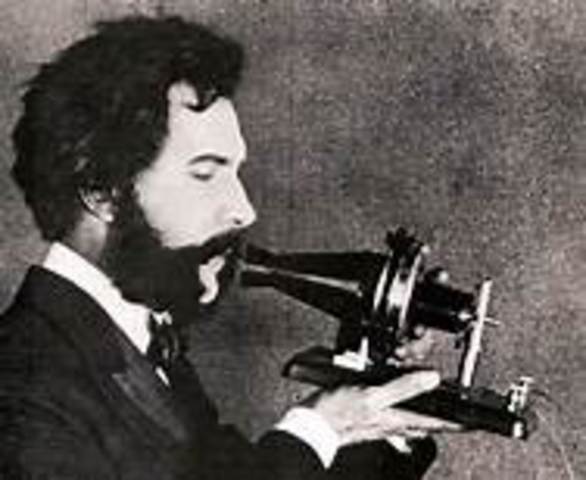 Alexander Graham Bell patents the telephone