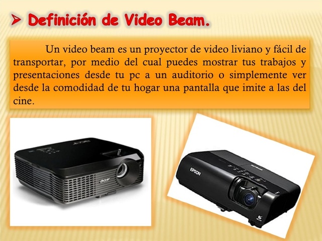 VIDEO BEAM