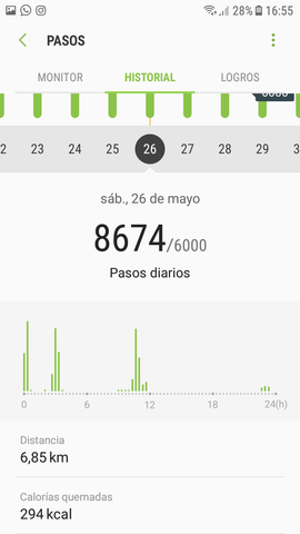 Sexto día de deporte