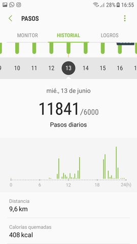 Tercer día de deporte