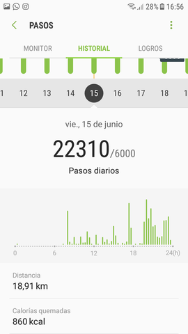 Quinto día de deporte