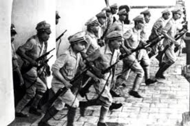 Nederlands-Indie wordt bezet door Japanners