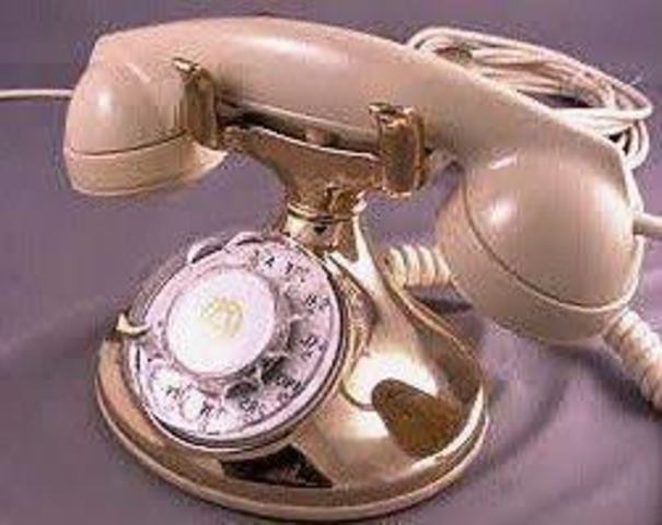 Primeros telefonos de disco