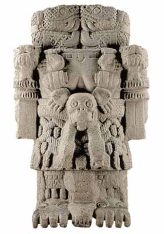Statue of Goddess Coatlicue