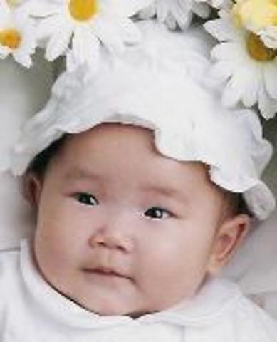 younger sister was born