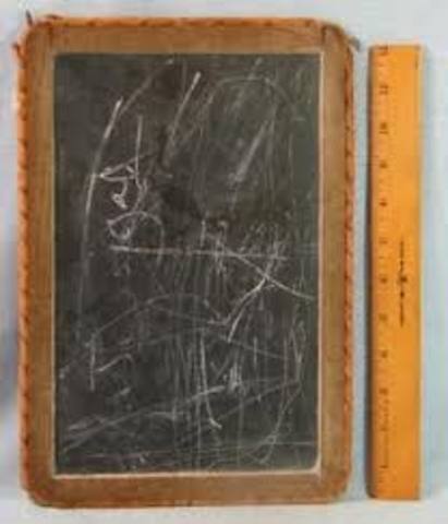 Tablero o pizarra (1840)