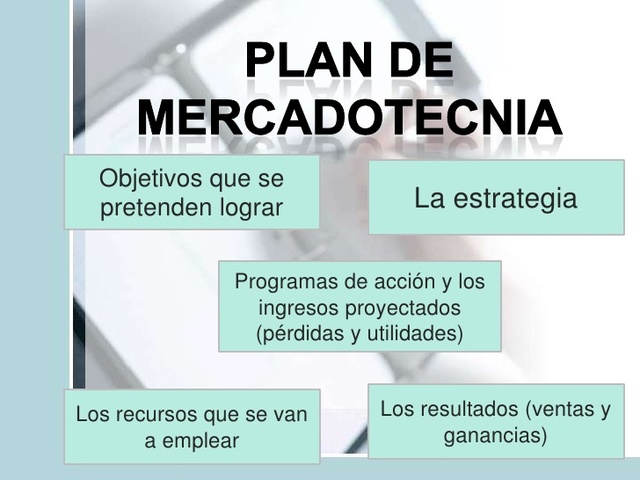 Plan de mercadotecnia