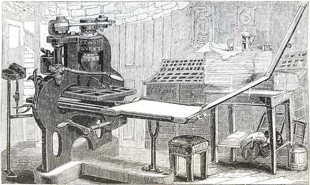 Printing Press for Mass Production