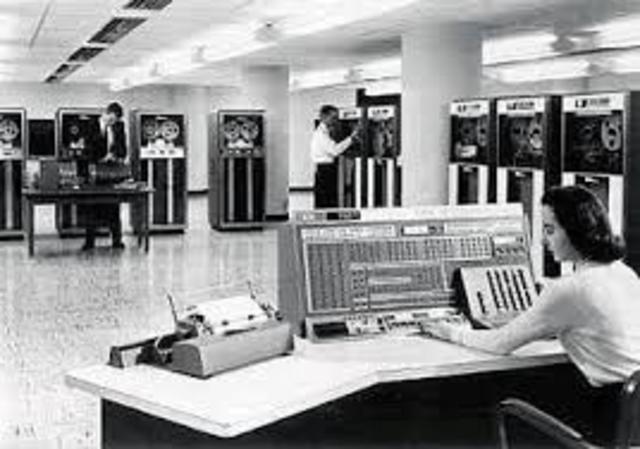 Mainframe computers - i.e. IBM 704
