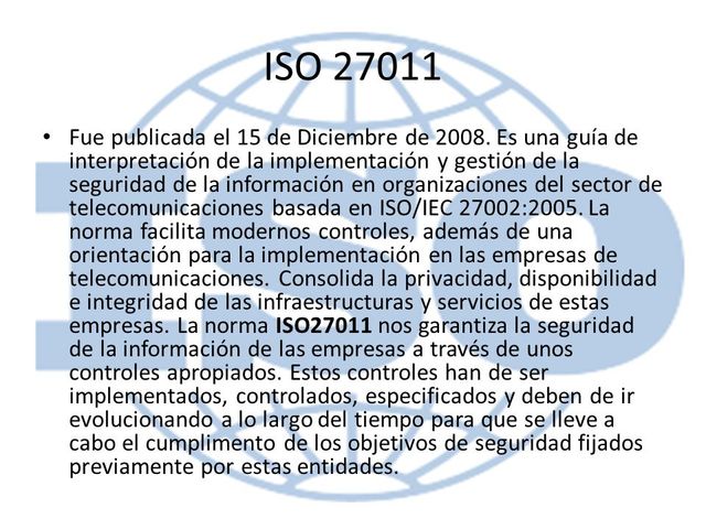 ISO/IEC 27011
