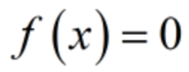 Intersections with the axis of abscissas