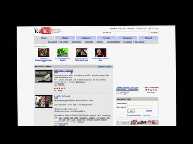 Nacimiento de YouTube