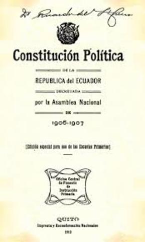 Décimo Segunda Constitución de Ecuador