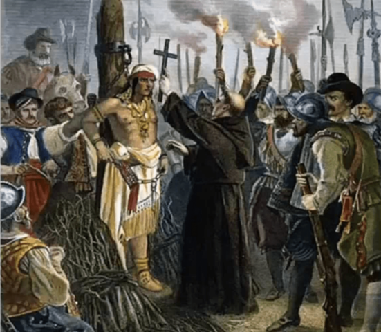 Ejecutan a Atahualpa