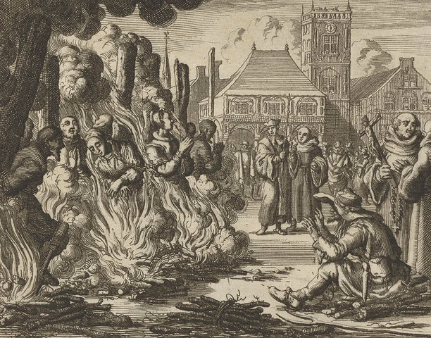 Instelling van de Bloedplakkaten, alle ketters moesten de doodstraf krijgen.