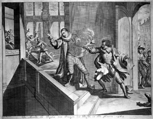 Willem van Oranje overleden.