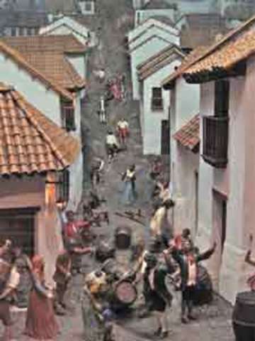 Revolución de los Estancos e Inauguración de la Iglesia “La Compañía”.