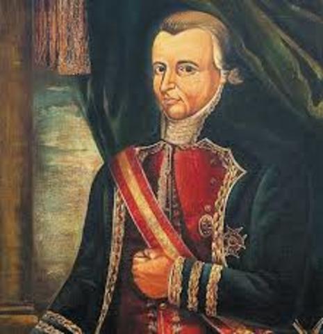 Asume la Presidencia de la Real Audiencia de Quito, Don Juan José Villalengua y Marfíl.